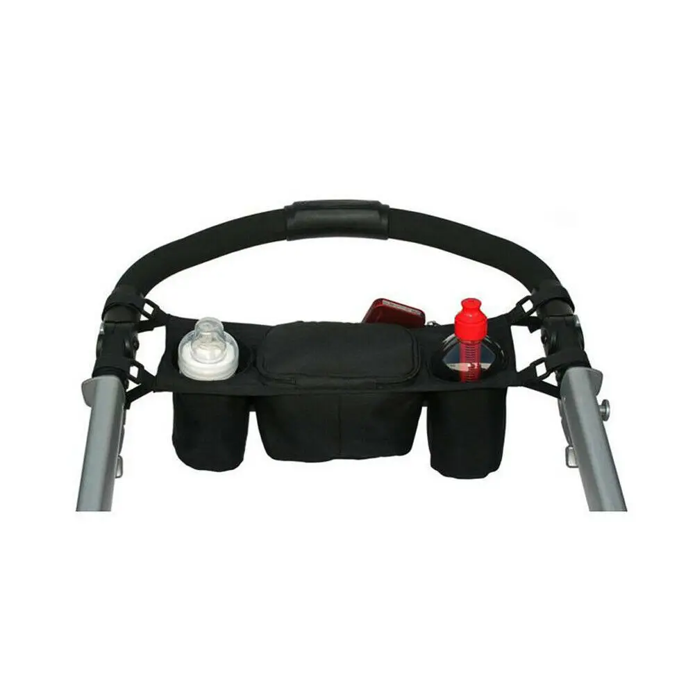 

ABXE-Pram Baby Holder Storage Cup Pushchair Bottle Stroller Buggy Bag Organizer