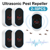 Pest Reject Ultrasonic Mosquito Mouse Repeller Electronic Anti Rodent Insect Rats Pest Control Repellent For Home Indoor