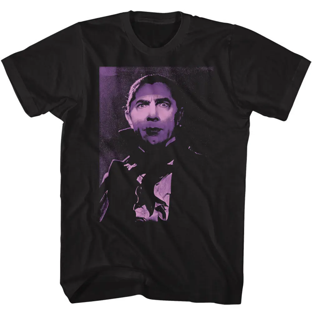 DRACULA T-Shirt Universal Studios Mens Bela Lugosi Intense Face New Black Cotton