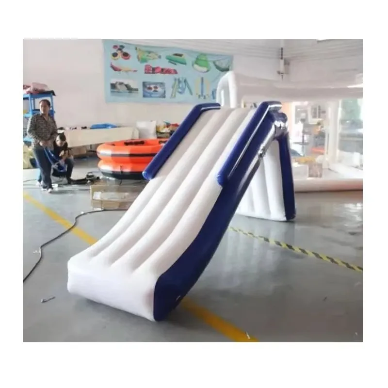 

Children's inflatable mini slide for fixing swimming pool