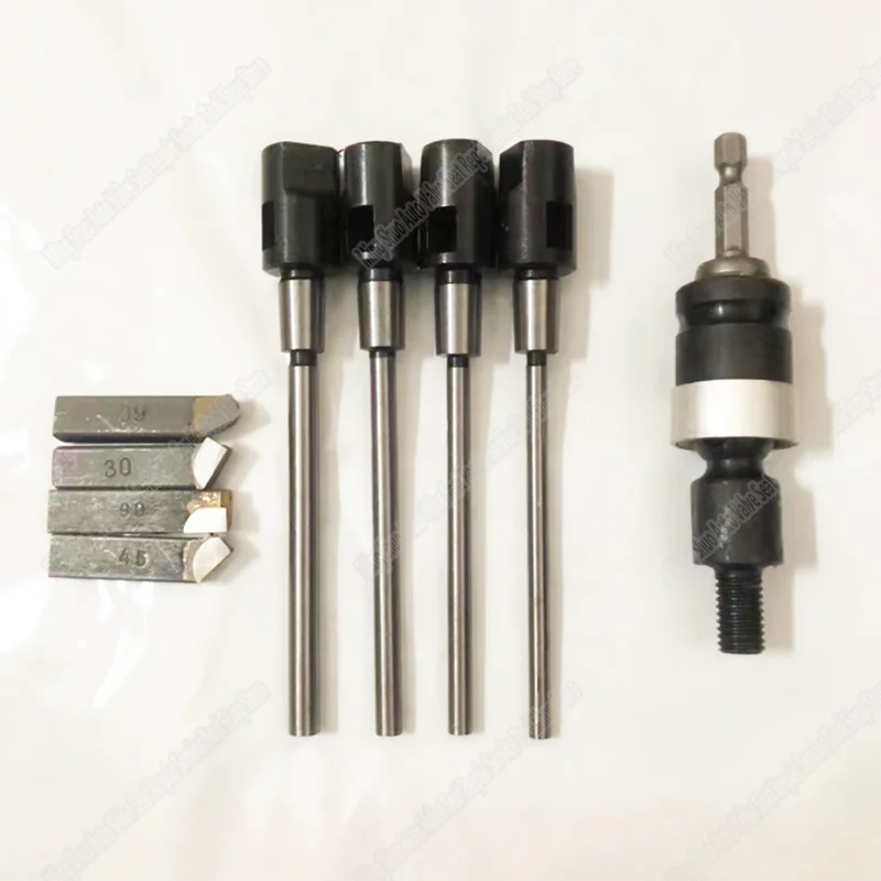 Adjustable Hard Alloy Grinding Reamer Handle Cutter for Car Motorcycle Valve Seat Repair Tool 15/30/45/55/60/65/75/90 Degree