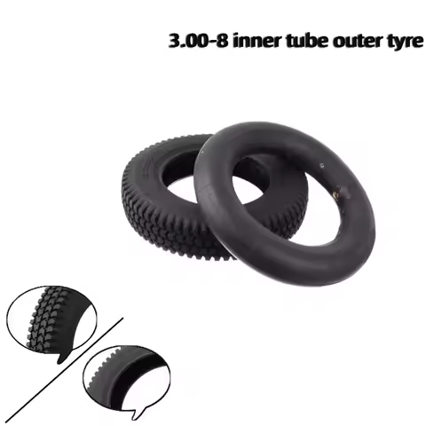 High-quality 3.00-8 tire 300-8 Scooter Tyre &amp; Inner Tube for Mobility s 4PLY Cruise Mini Motorcycle