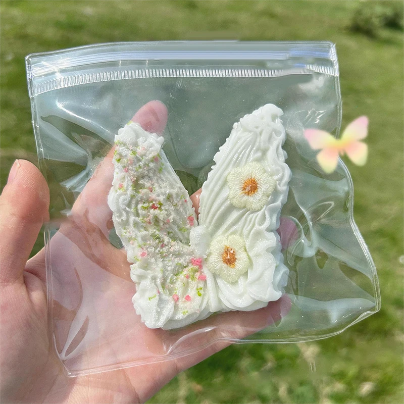 Creative Soft Little Daisy Butterfly Stress Relief Relax Toys Cartoon Decompressing Squeeze Toy Kawaii Slow Rebound Toys Gifts