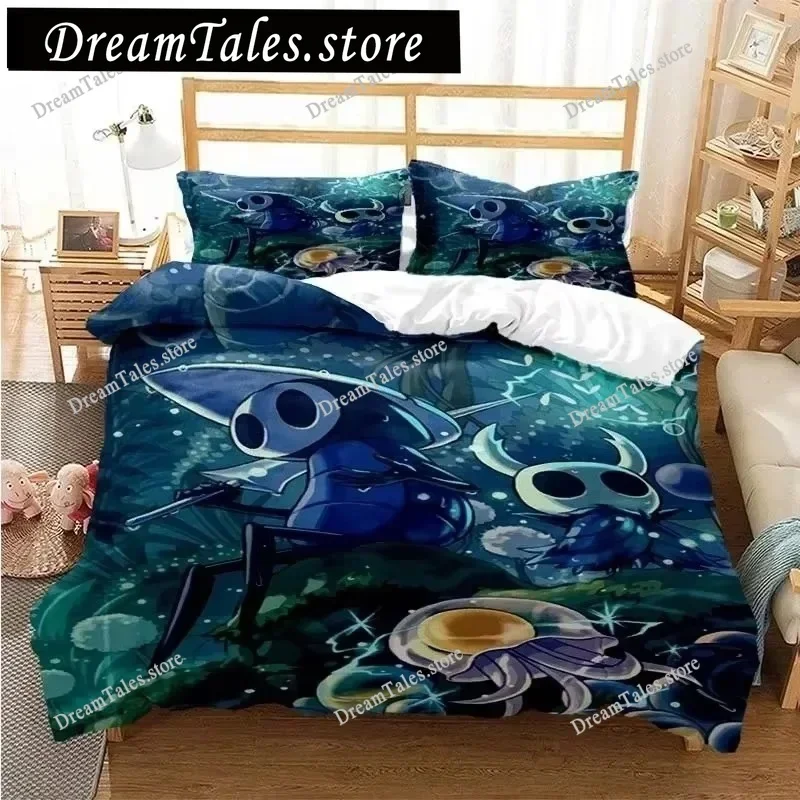 Hollow Knight Fashion Digital Printing Bedding Set Duvet Cover Comforter Bed Single Twin Full Queen Youth Girl Boys Gift741