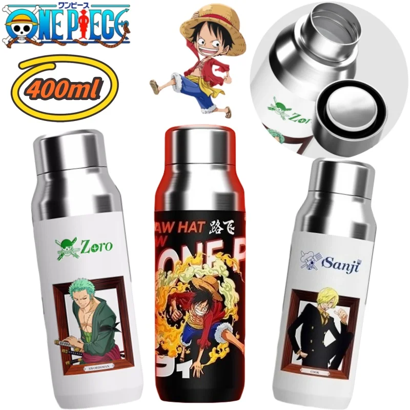 

Цельная кружка-термос Luffy Roronoa Zoro Sanji Usopp, креативная высококачественная портативная прямая чашка большой емкости из нержавеющей стали
