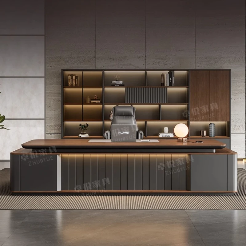 Suporte de perna barato gavetas de mesa executiva estética barato luxo gavetas de mesa executiva madeira mesa de escritorio móveis de escritório