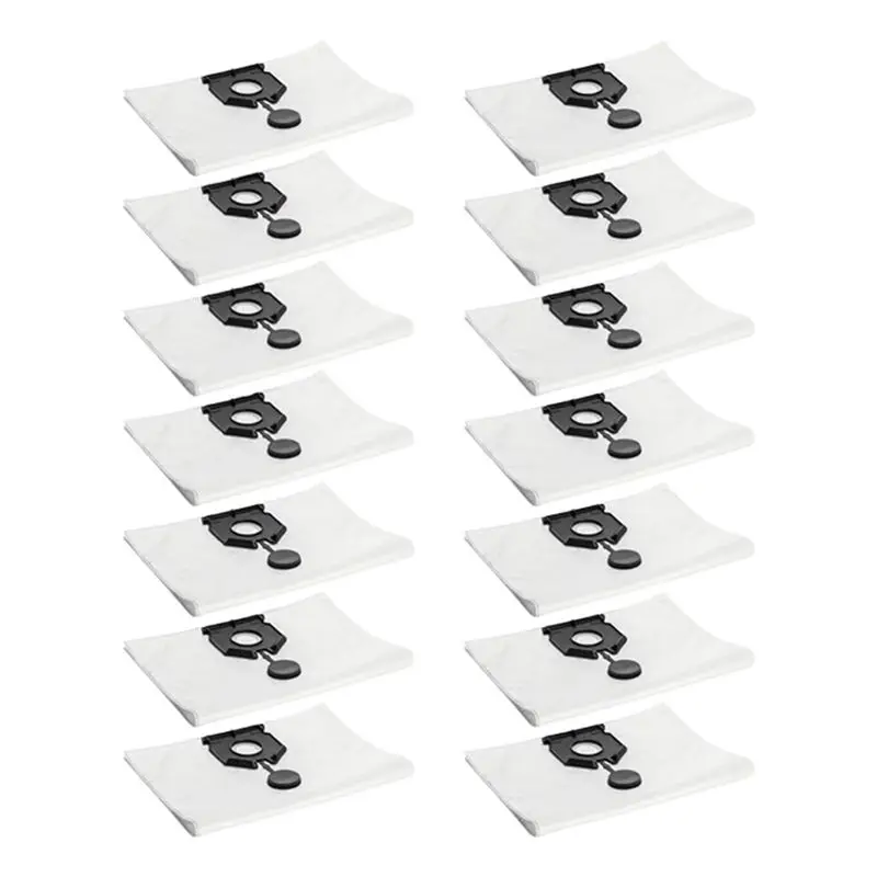 

A98E-14PCS Мешок для сбора пыли большой вместимости, 2.889-154.0. Сменные мешки для мусора для пылесосов. Для Karcher NT30/130L