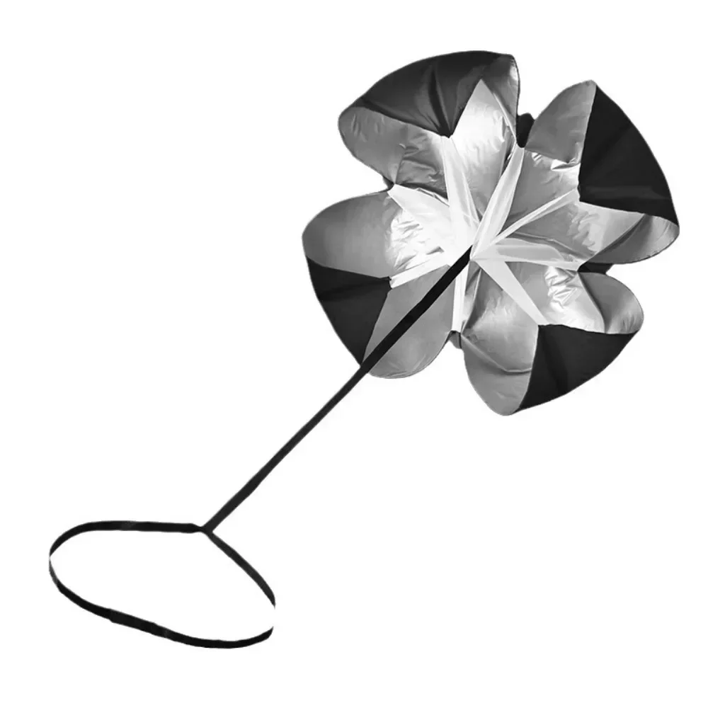 Paracadute a velocità regolabile Ombrello da allenamento per agilità Calcio Calcio Resistenza Corda Fitness Corsa Scivolo Strumento per ostacoli sportivi