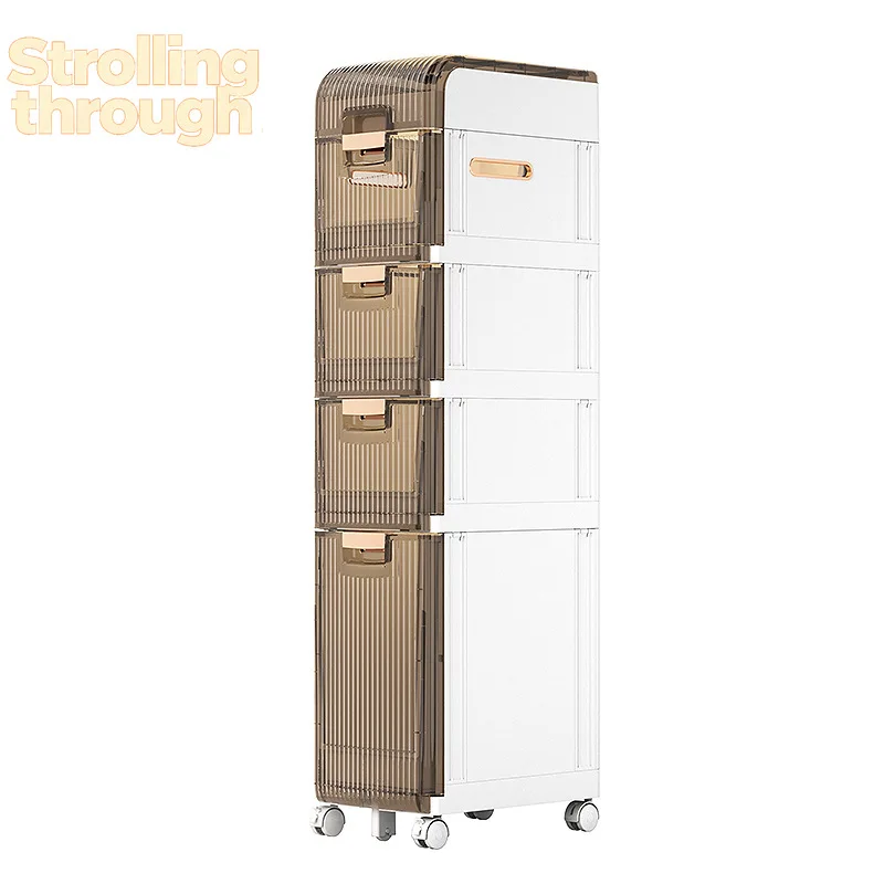 

Toilet Shelf Bathroom Toilet Seam Storage Cabinet Non-punching Floor Locker