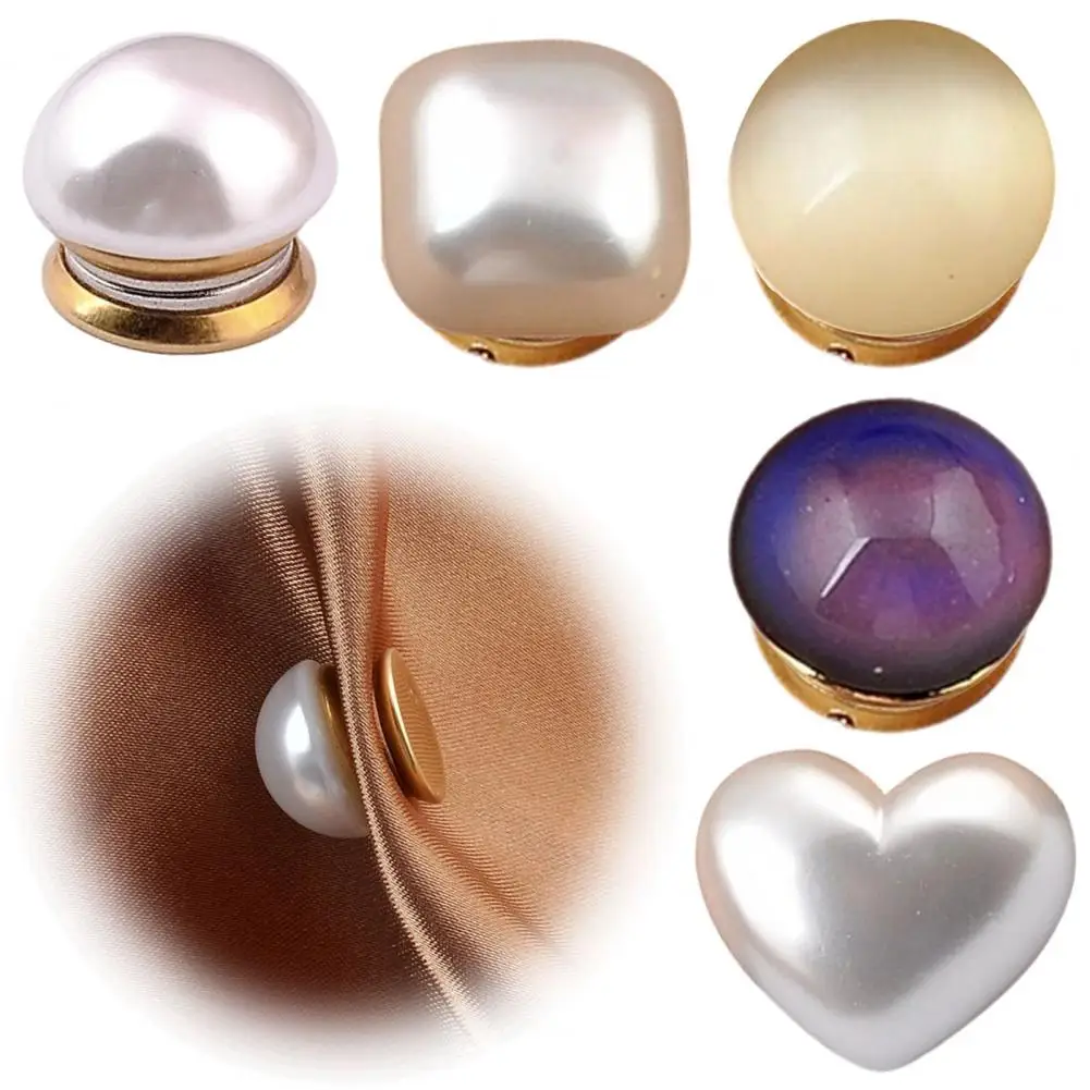 Broche magnético para ropa, broche magnético para mujer, 2 unidades, broches magnéticos de perlas sintéticas, broches de piedra con diseño de ojo de gato, broches de seguridad para camisas.
