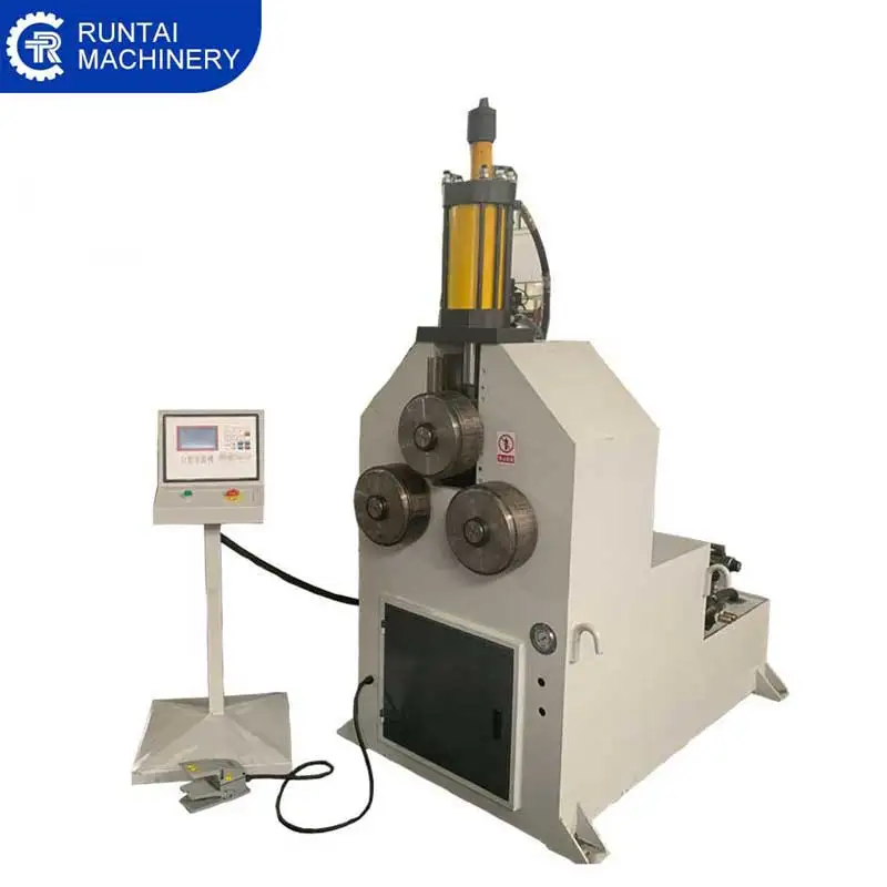Manufacture Sells  80-3 CNC Pipe Rolling Machine/Hydraulic Angle Steel Rolling Profile Bending Machine