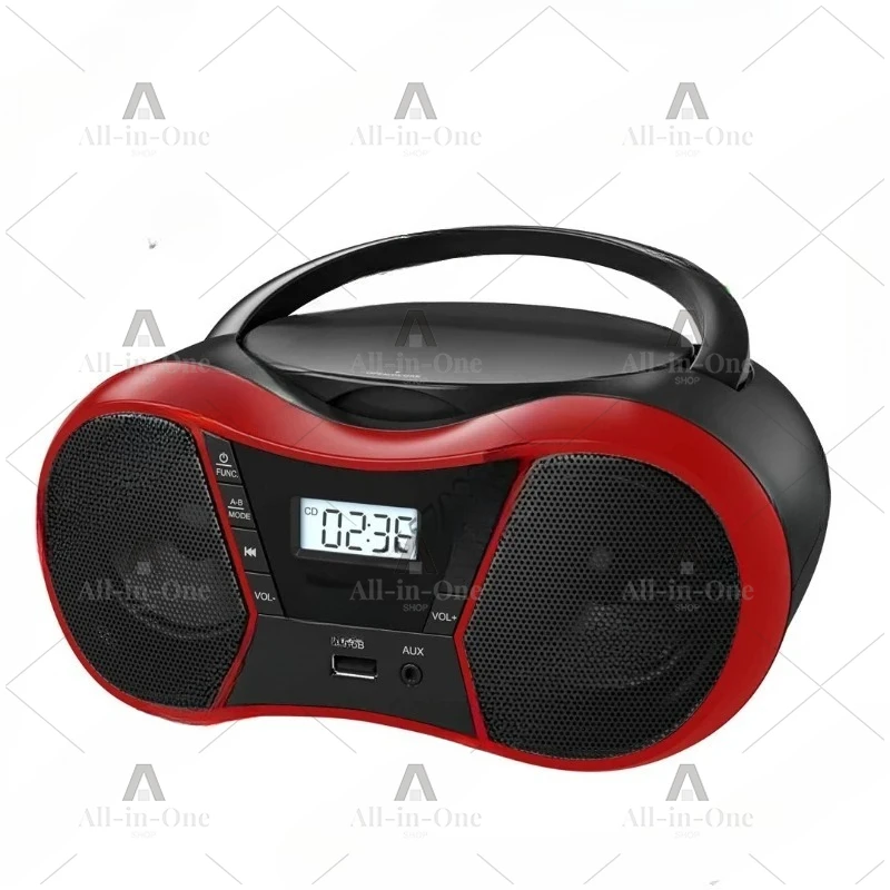 Portable CD Player Bluetooth Boombox CD Player AM/FM Radio High-fidelity Stereo Player Compatible for CD/CD-R/RW Radio for Home