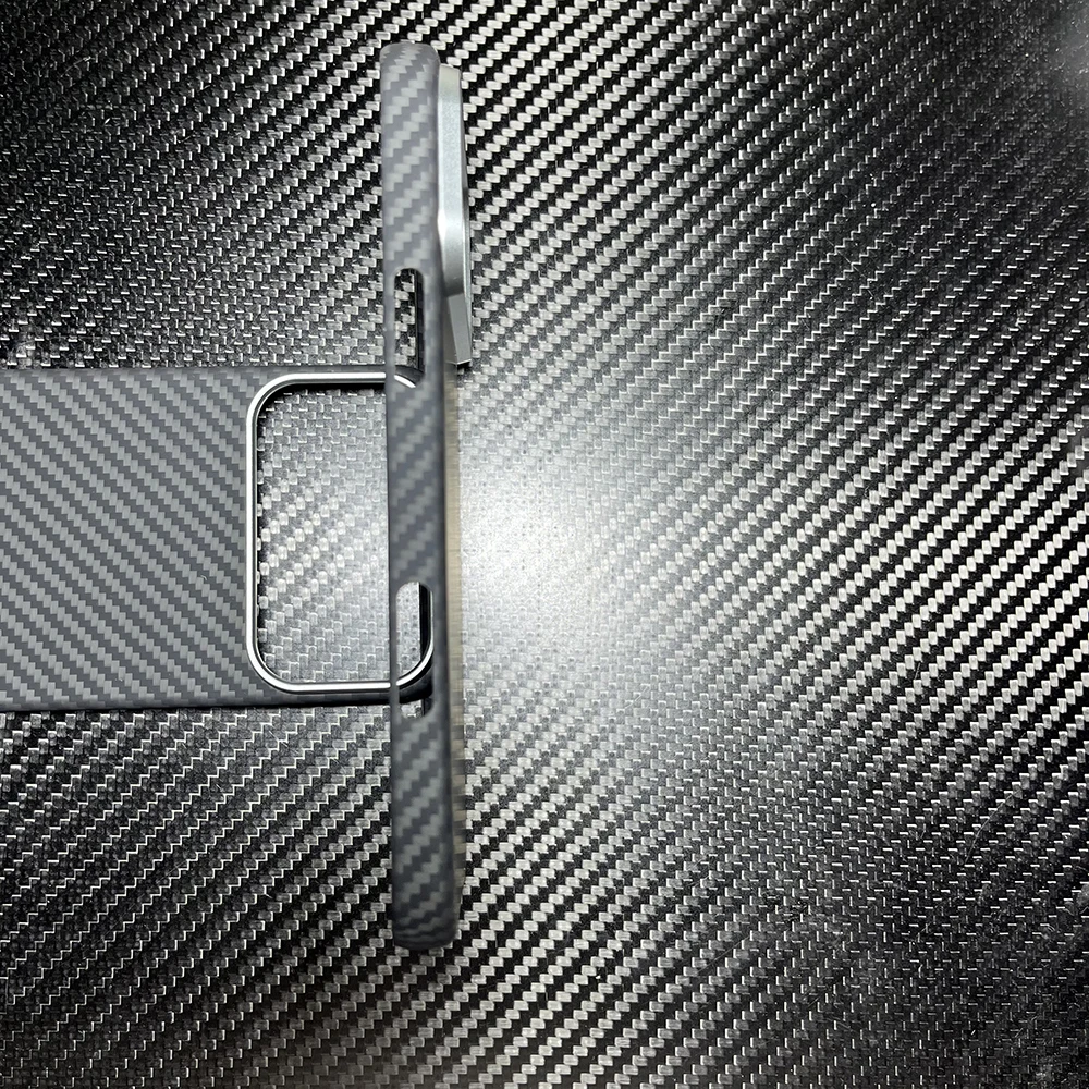 

Чехол из настоящего углеродного волокна для Magsafe Magnetic для Iphone 17 Pro Max, ультратонкий арамидный чехол для телефона для Iphone 17 Pro Carbon Case
