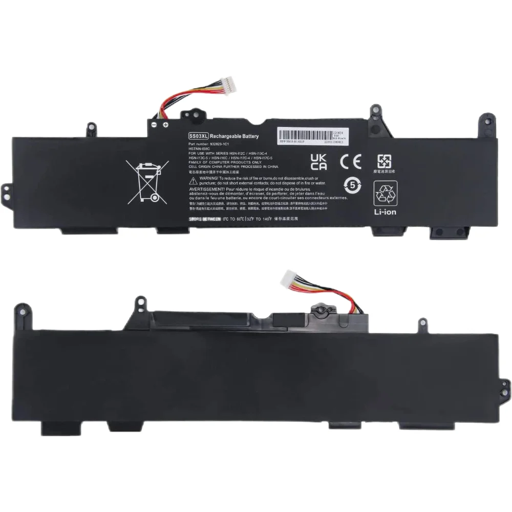 LAPTOP BATTERY for HP 3C 50WH 4.33AH SS03XL