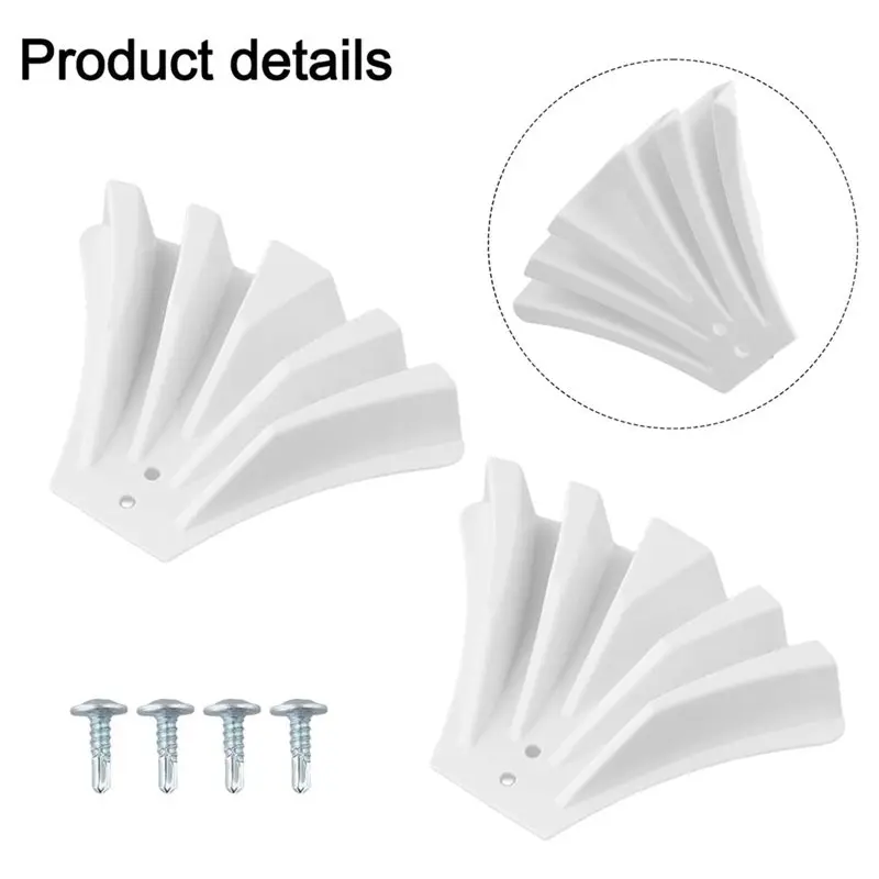 ABYN-3Pack Gutter Downspout Diverter Gutter Downspout Extension Accessory Gutter Accessories