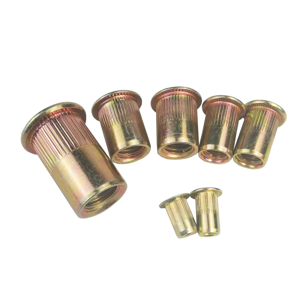 Allsome Rebite De Rosca Interna m3 m4 m5 m6 m8 m10 Porca Rebite Popnut C/ 10 Peças