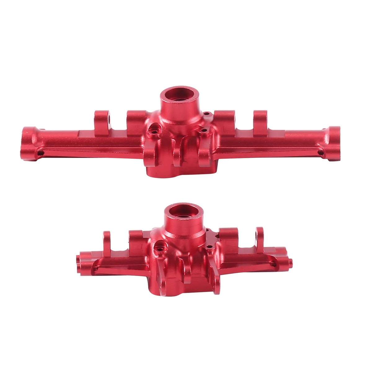 

2Pcs Metal Front and Rear Axle Housing for Traxxas TRX4M TRX-4M 1/18 RC Crawler Car Upgrade Parts,1