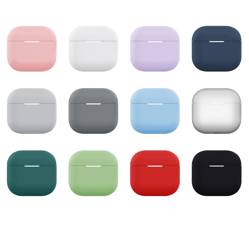 Étui pour Airpods 4, étuis de protection pour Airpods 4 4ème génération 2024, nouvelle coque en silicone TPU pour Apple Airpods4