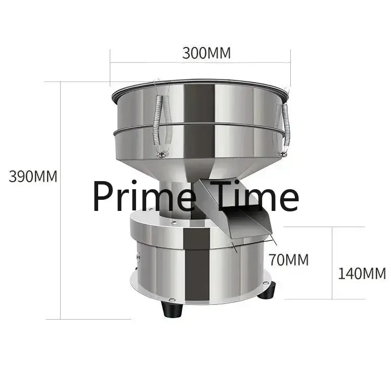 Screen Small Stainless Steel Sieving Machine Spray Powder Sieve TCM Powder Flour Sifter Electric Sifter Reciprocating Sieve