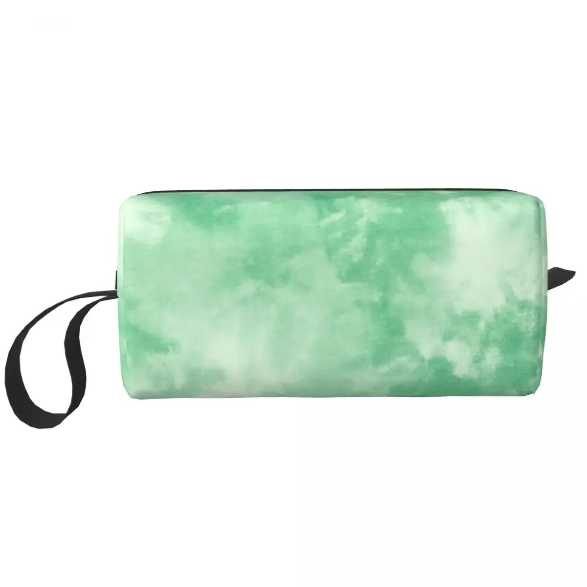 Green Tie Dye Print Pencil Cases Large Capacity Pen Bags Pen Box Pencil Pouch For Boys Girls Students Stationery Makeup Bag