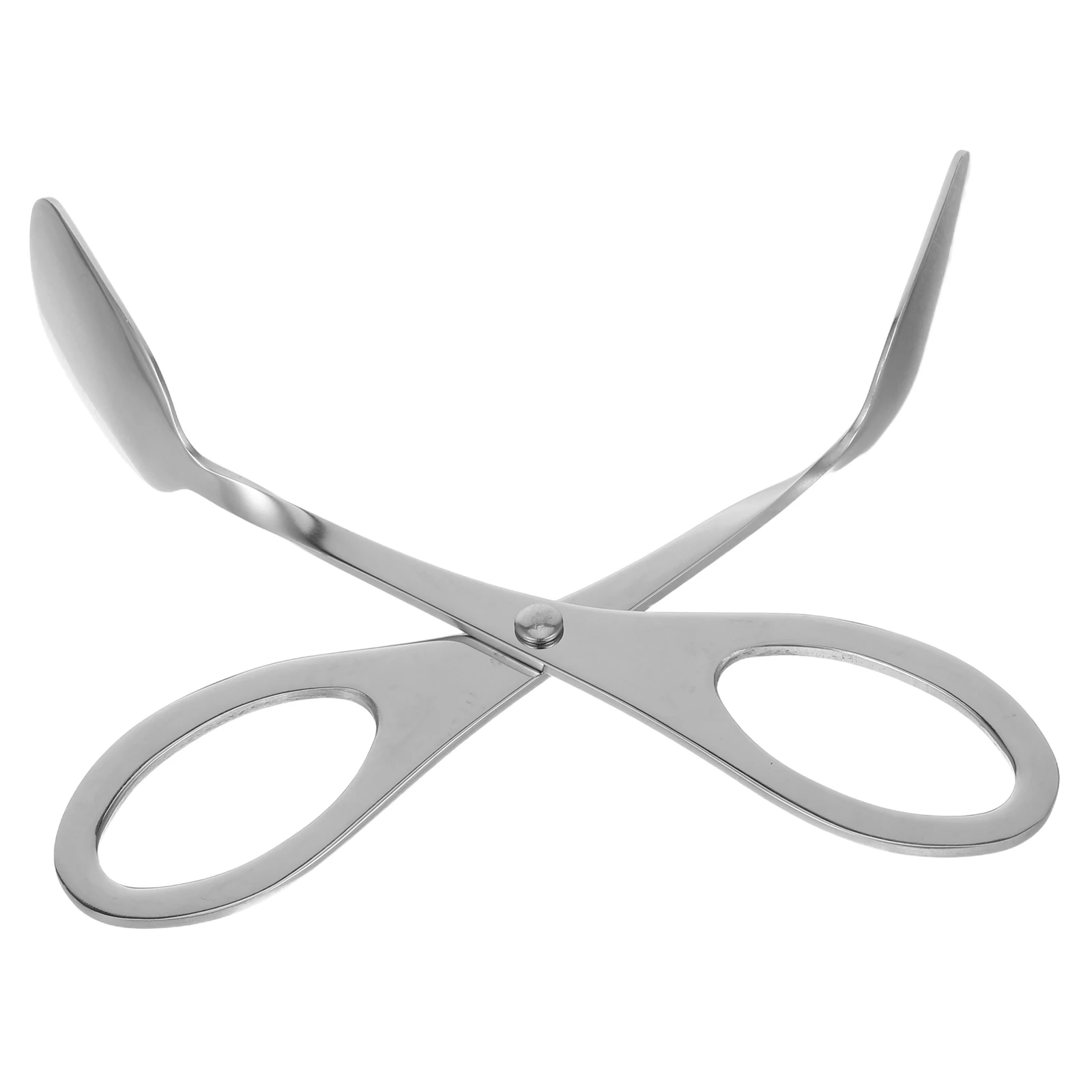 

Stainless Steel Egg Tongs Food Scissor Pliers Heat Resistant Kitchen Utensils Buffet Party Tools Non Slip Handle Suitable For