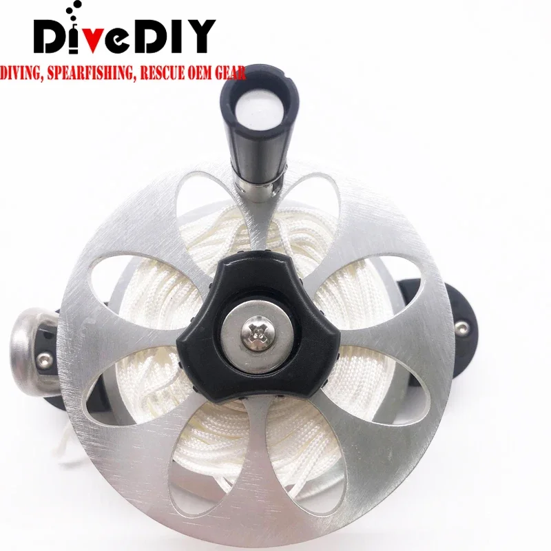 50M Aluminium Spearfishing Tool Reel With Strong Pe Line