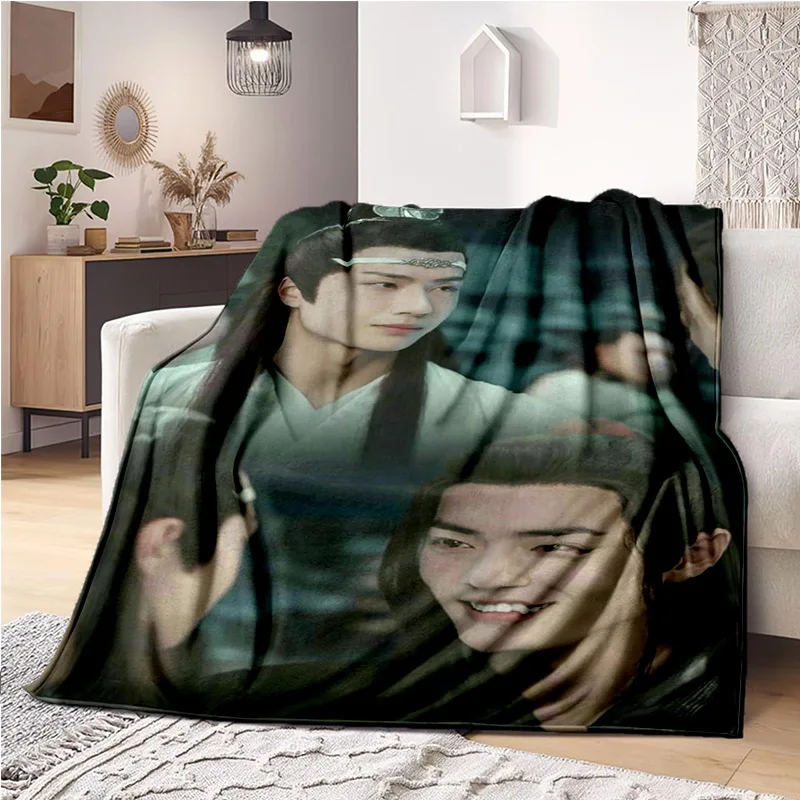 The Untamed Blanket Throw Blanket, Light Thin Sheet, Sofa Cover, BL Style, Popular Idol drama, Air-Conditioning Blanket