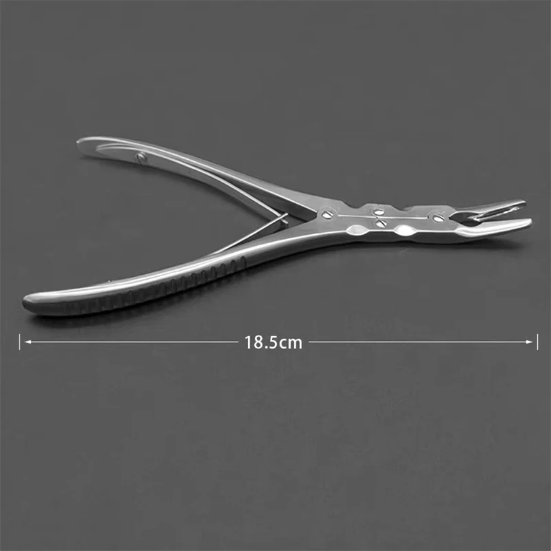 Double joint bone forceps, elbow bone biting forceps, tooth bone double elbow bone removal forceps, dental implant tools