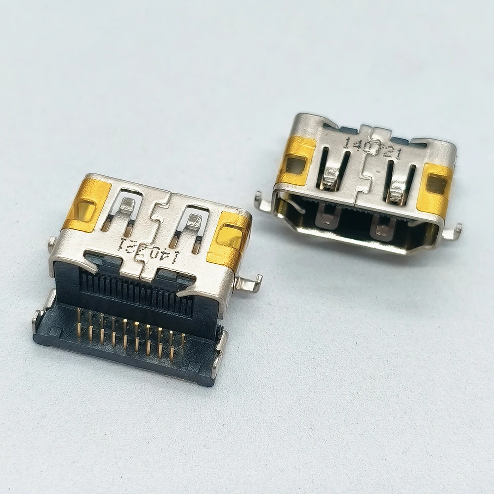 5 Stück Neue HDMI-A-Steckverbinder für Asus A55V K55V 19P Vergoldete Einbaubuchse Laptop High-Definition-Schnittstelle HDMI-Buchse – Detail 6