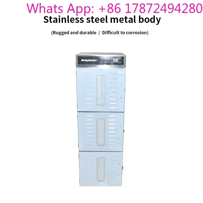 30 Layers Fruit Vegetable Dryer Stainless Steel Food Dehydrator Mango Tea Pet Meat Medicine Dryer Food Processor 110V/220V