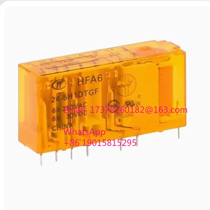 

НОВОЕ реле HFA6 24-5H1DTGF HFA6 245H1DTGF 24 В 24DCV DCV24 6A