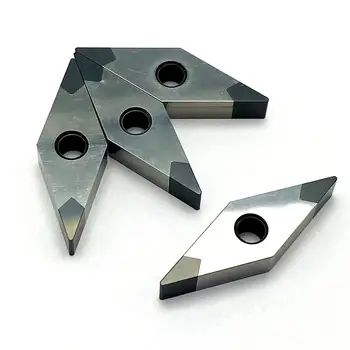 CBN VNMG160404-4T VNMG 160404 CBN氮化硼車削刀片 CNC外車刀金屬車床刀片,適用於硬化鋼加工 6 最佳銷售 vnmg - №5