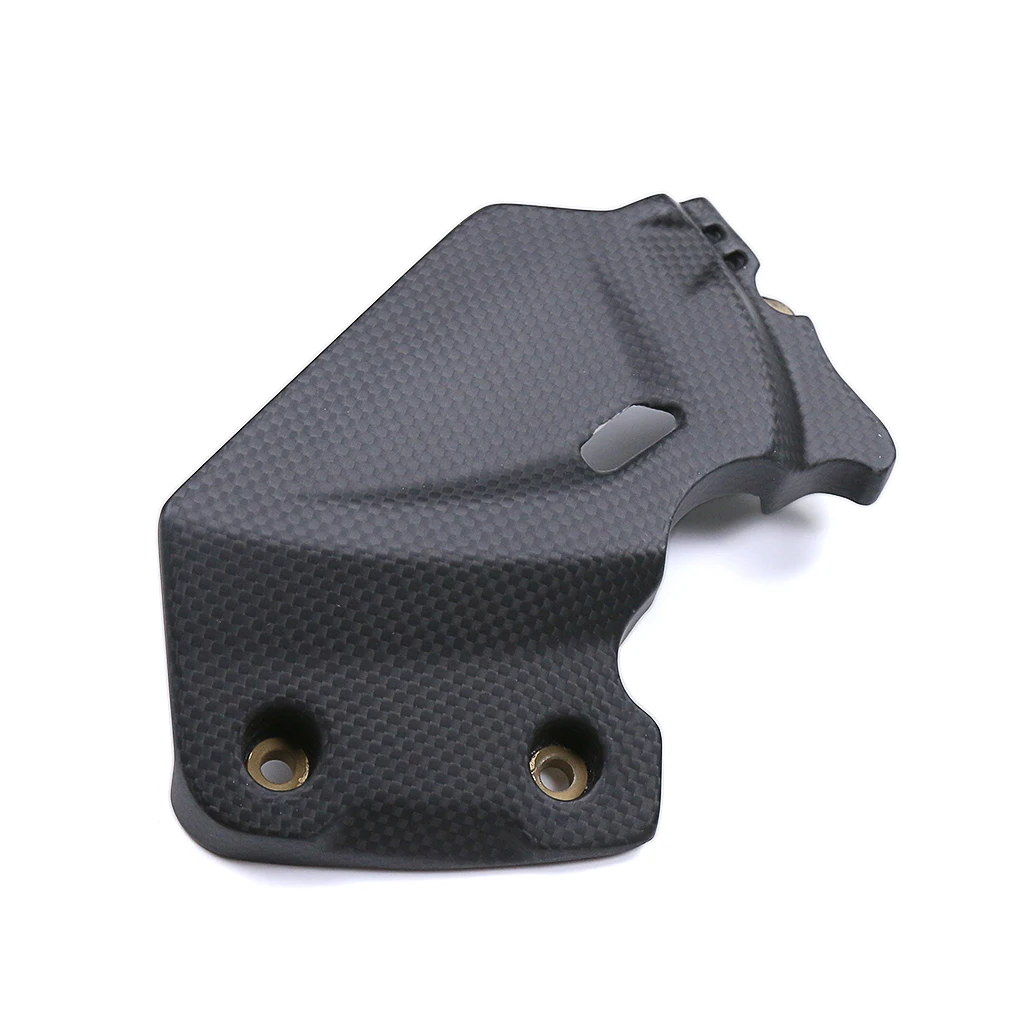 Motorcycle Accessories For Ducati Hypermotard 950 SP RVE 2019-2024 3K Carbon Fiber Sprocket Cover Protector Chain Guard Fairing