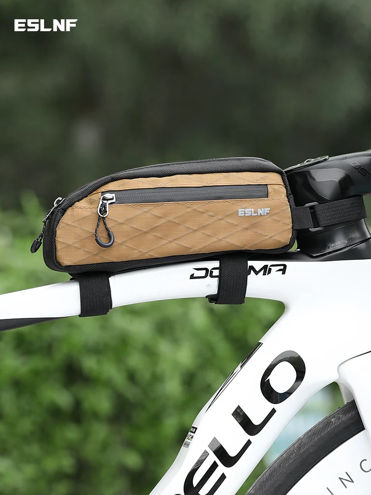 AliExpress ESLNF Top Tube Bicycle Bags Lightweight Bike Bag Bicycle Wear-resistant Cycling Bicycle Frame Bags