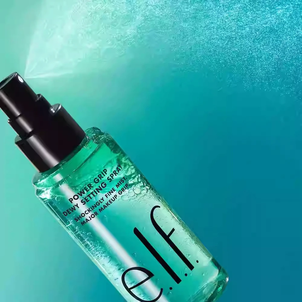 ELF Makeup Spray Long Lasting Makeup Holding Moisturizing and Oil Control Fall Off Fast Film-forming and Prevent Makeup Sticking
