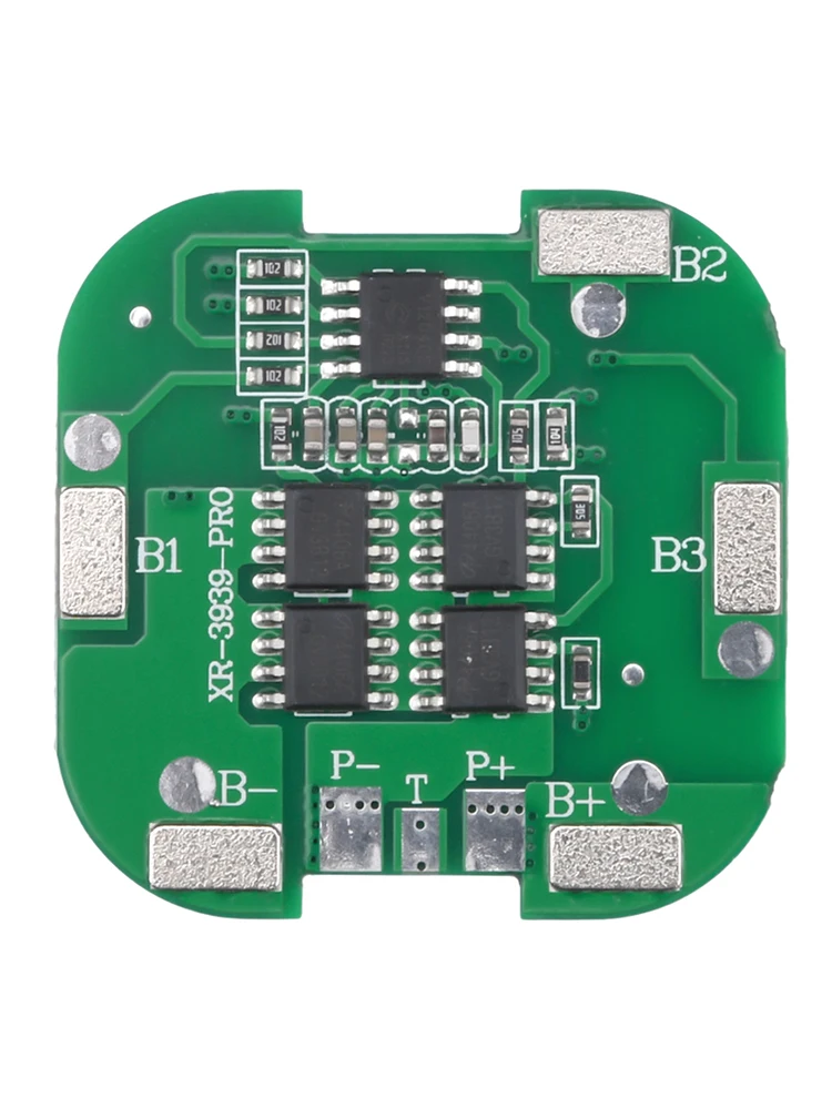 4S 14.8V Lithium Battery Protection Board Same‑Port Charge Discharge 8A Continuous Current 20A Peak Instant Protection