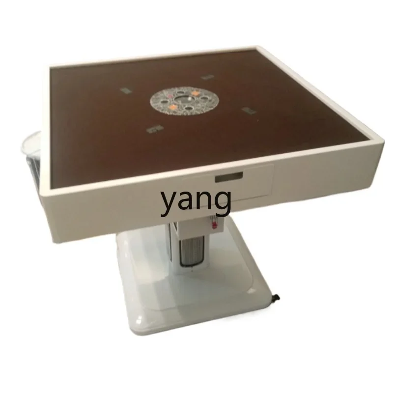 LH ultra-thin rotor type mahjong table double drive folding electric heating roller coaster shrink folding