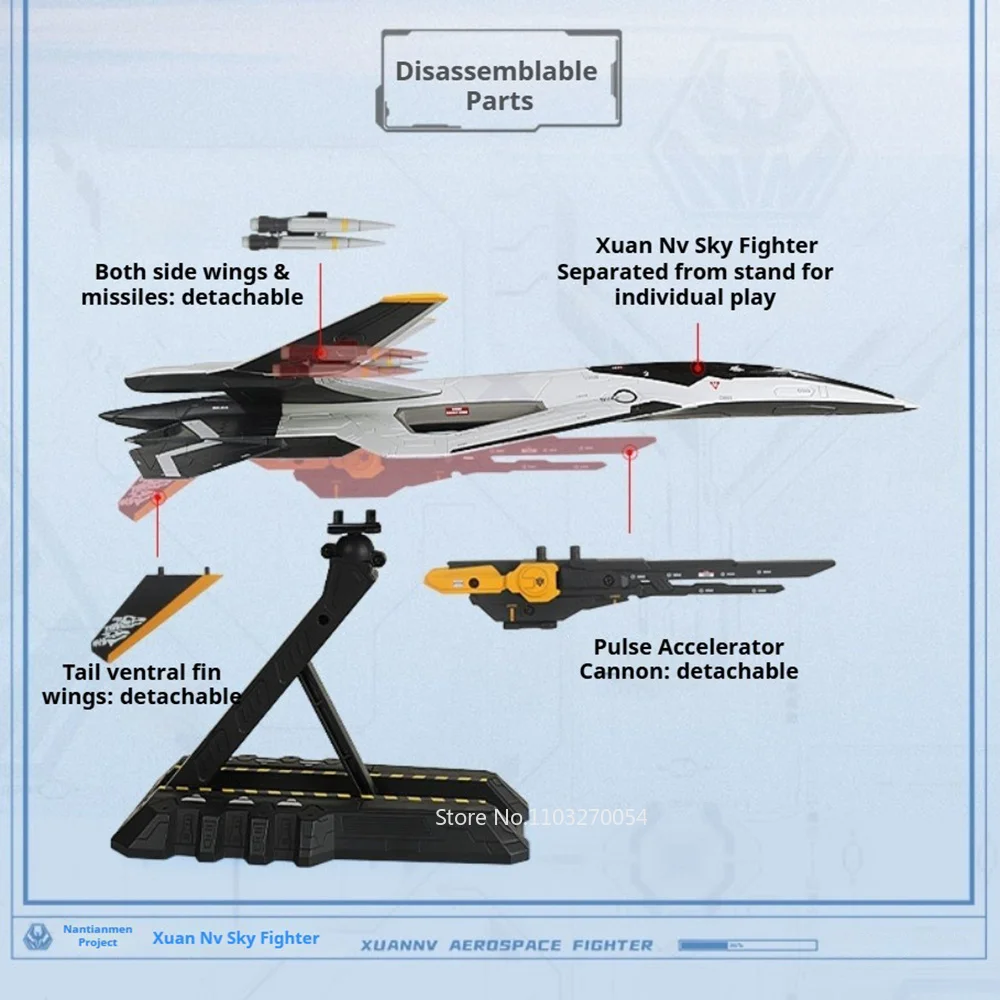 1:72 1:200 Xuannv Strategic Aerospace Fighter Alloy Model Diecast Toys Car Partially Detachable Hatch Cover Opened Airplane Gift