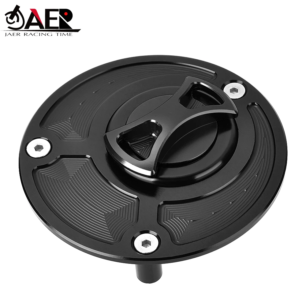 Aluminum Motorcycle Keyless Fuel Gas Tank Cap Cover for Yamaha FZ1 FZ6 FAZER R6 R6S MT07 MT09 MT10 FZ07 FZ09 MT01