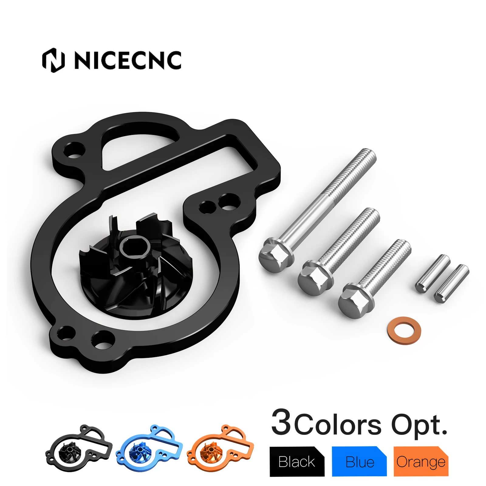 2024 For GasGas ECF 450 500 MC450F EXF 450 For KTM SXF 450 EXC-F 450 Oversized Water Pump Impeller Cooler For Husqvarna FE 450