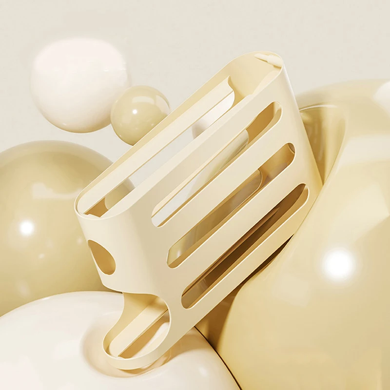 صندوق تخزين البيض الشفاف المكون من 4 طبقات، صندوق تخزين البيض، باب جانبي للثلاجة، بكرة بيض أوتوماتيكية ذات سعة كبيرة