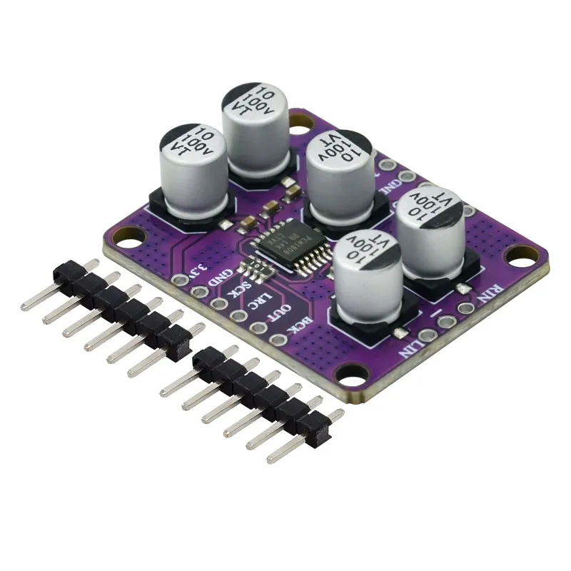 PCM1808 105dB SNR Audio Stereo ADC Single-Ended Analog-Input Decoder 24bit Amplifier Board Player Module