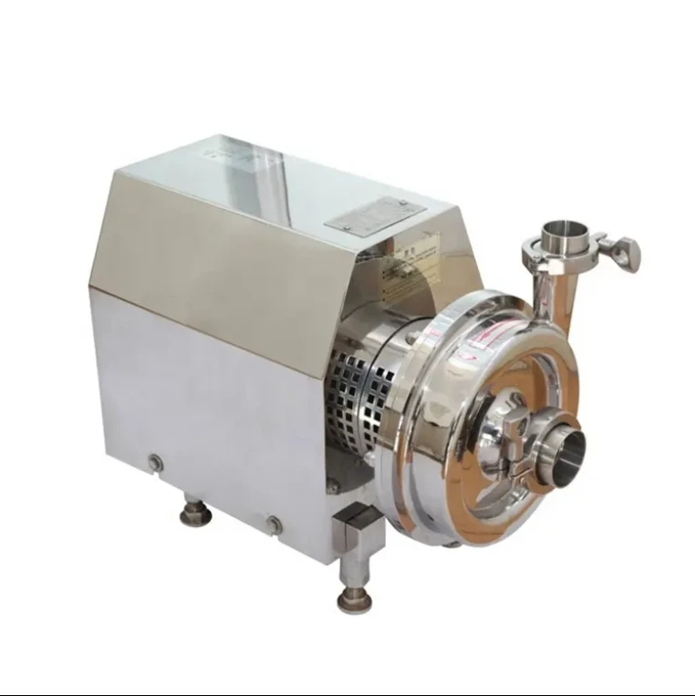 

Stainless Steel 304 Sanitary Centrifugal Pump Mechanical Seal Chemical Liquid Material Food Beverage Milk Pump