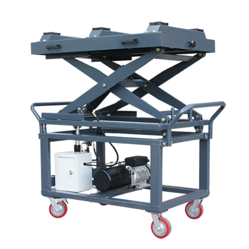 

New Energy Vehicle Battery Lift Table EV Power Pack Removal Platform Hydraulic Electric Lifting System Repair Workshop Tool