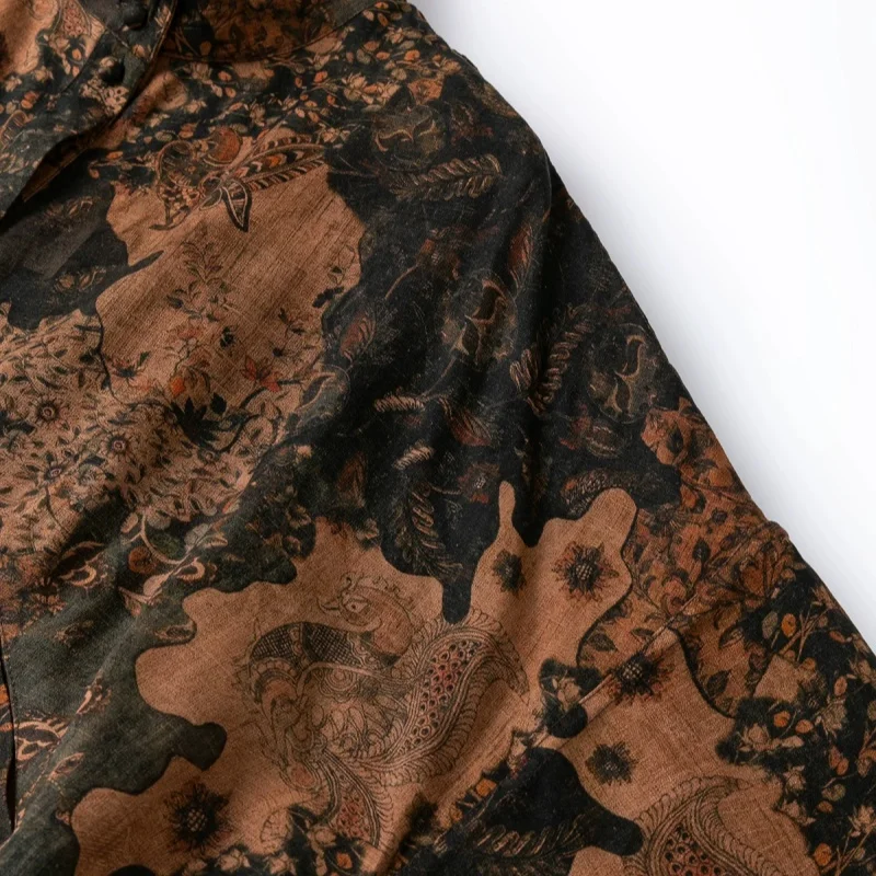BirdTree, 40MM 100% Real Silk Short Coat, Women's Xiangyunsha Jacket, Stand Collar Batwing Sleeve Tops, 2026 Summer New T64818JF