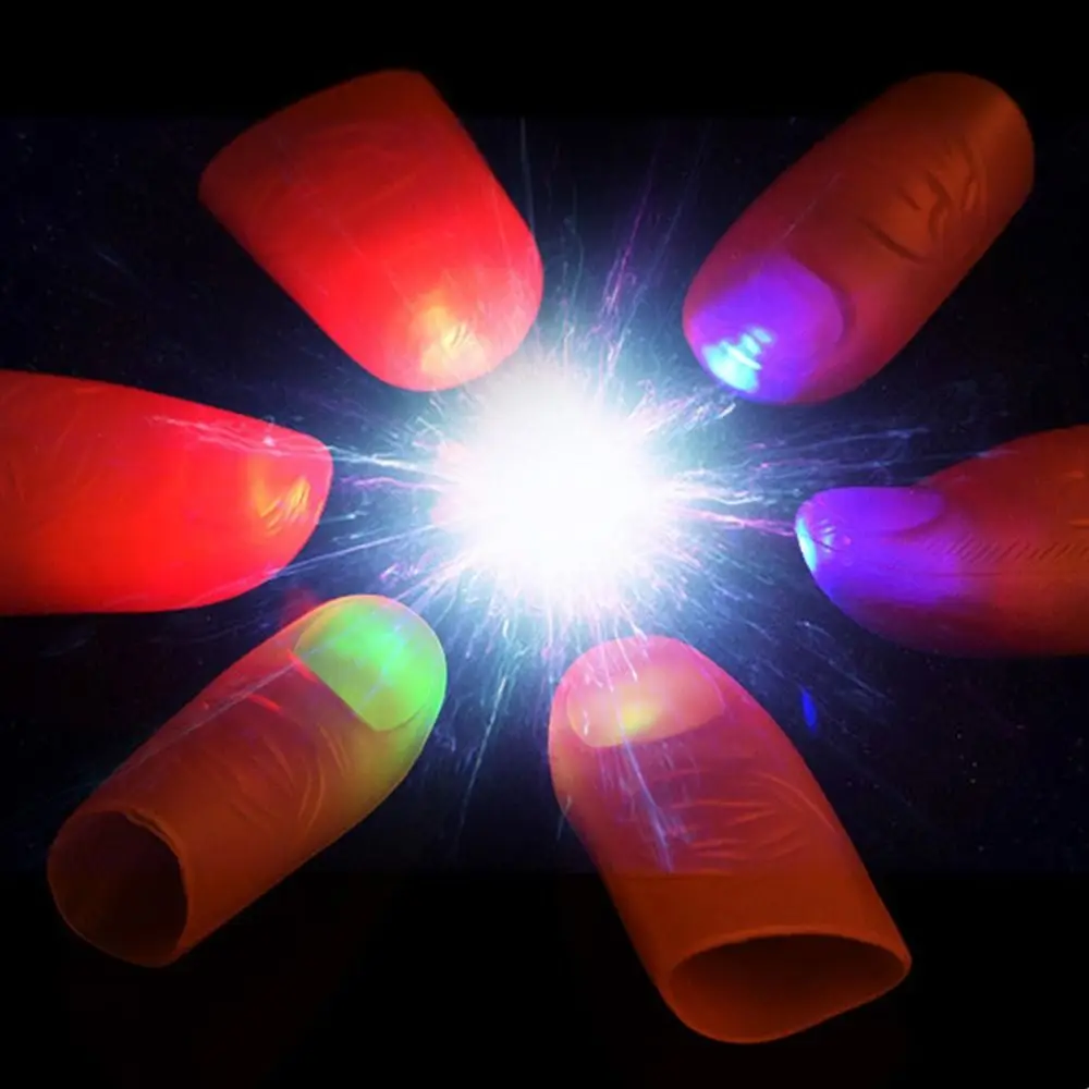 Gift Luminous Magic Thumb Light Colorful Amazing Finger Light Interactive Fake Thumbs LED Party Props
