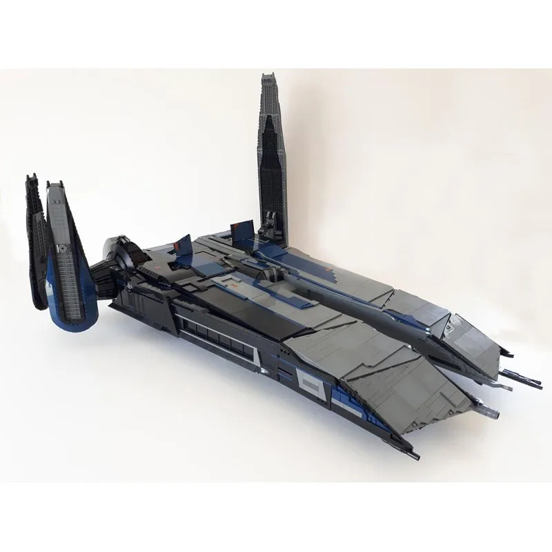 MOC-108321 نموذج مكعبات بناء سفينة الفضاء الخارجي الكلاسيكي الجديد 9222 قطعة - هدية عيد ميلاد وكريسماس للأولاد والأطفال #3