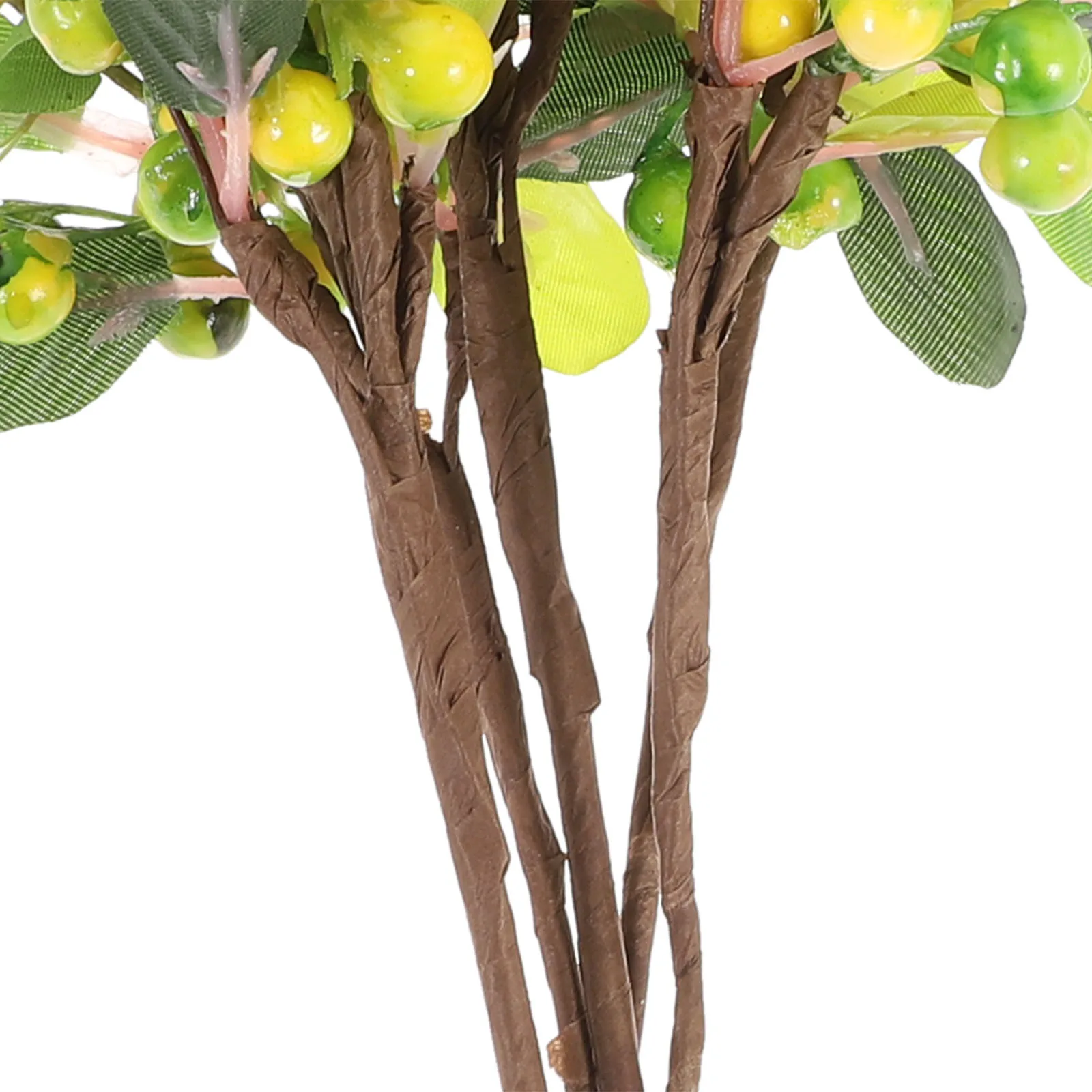 

5pcs Artificial Berries Decoration Bright Lifelike PVC Material Christmas Home Party Holiday EventBerry Picks Fruits DIY