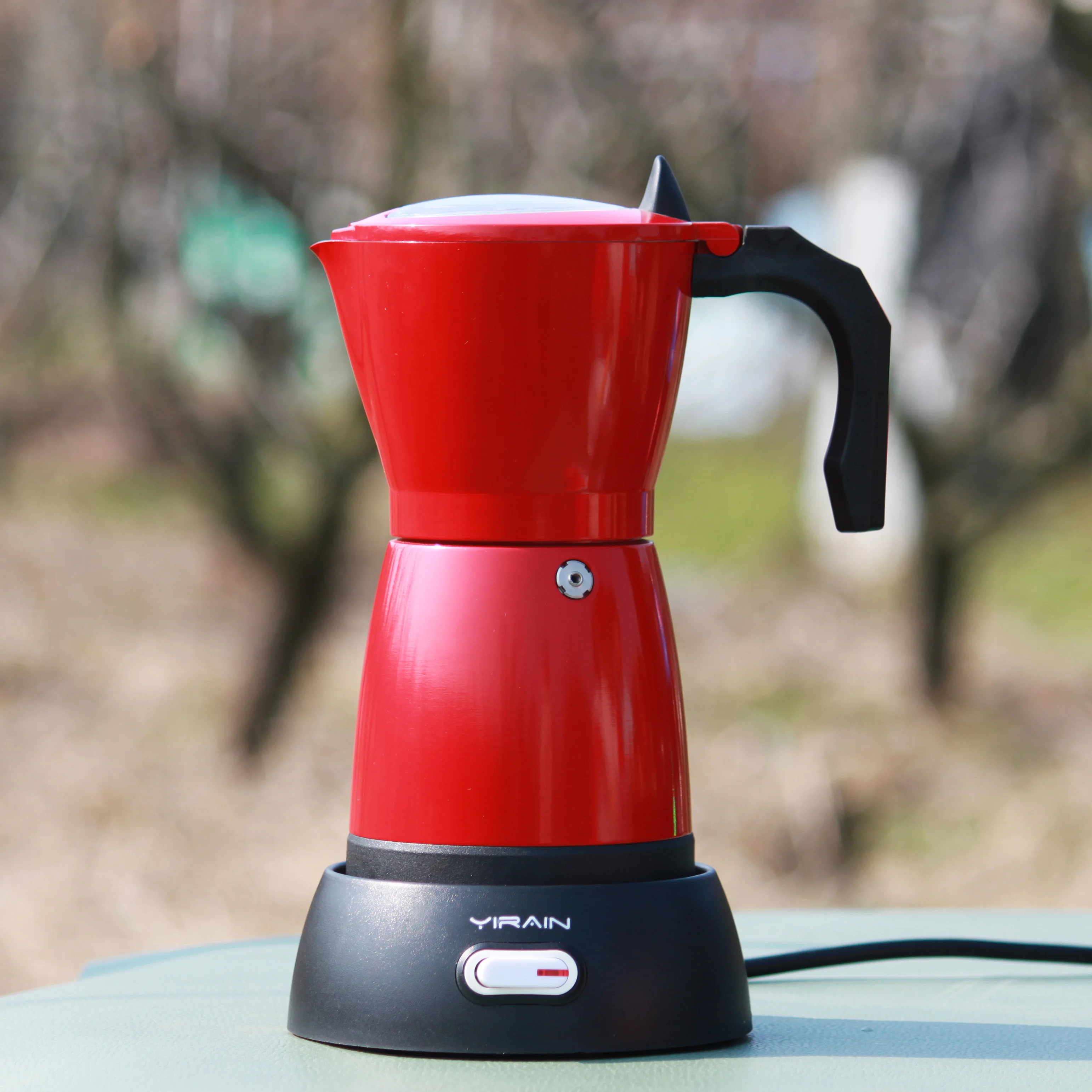 Электрическая кофеварка для эспрессо ETL 110 В 480 Вт 6 чашек 300 мл Caffettiera Moka Mocha Maker