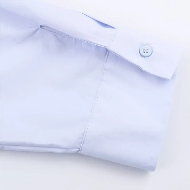 HipSeam Dames Shirt met Plooien Herfst 2025, Nieuwe Mode Lange Mouw Knop Dame Blouses Chique Vrouwelijke Tops